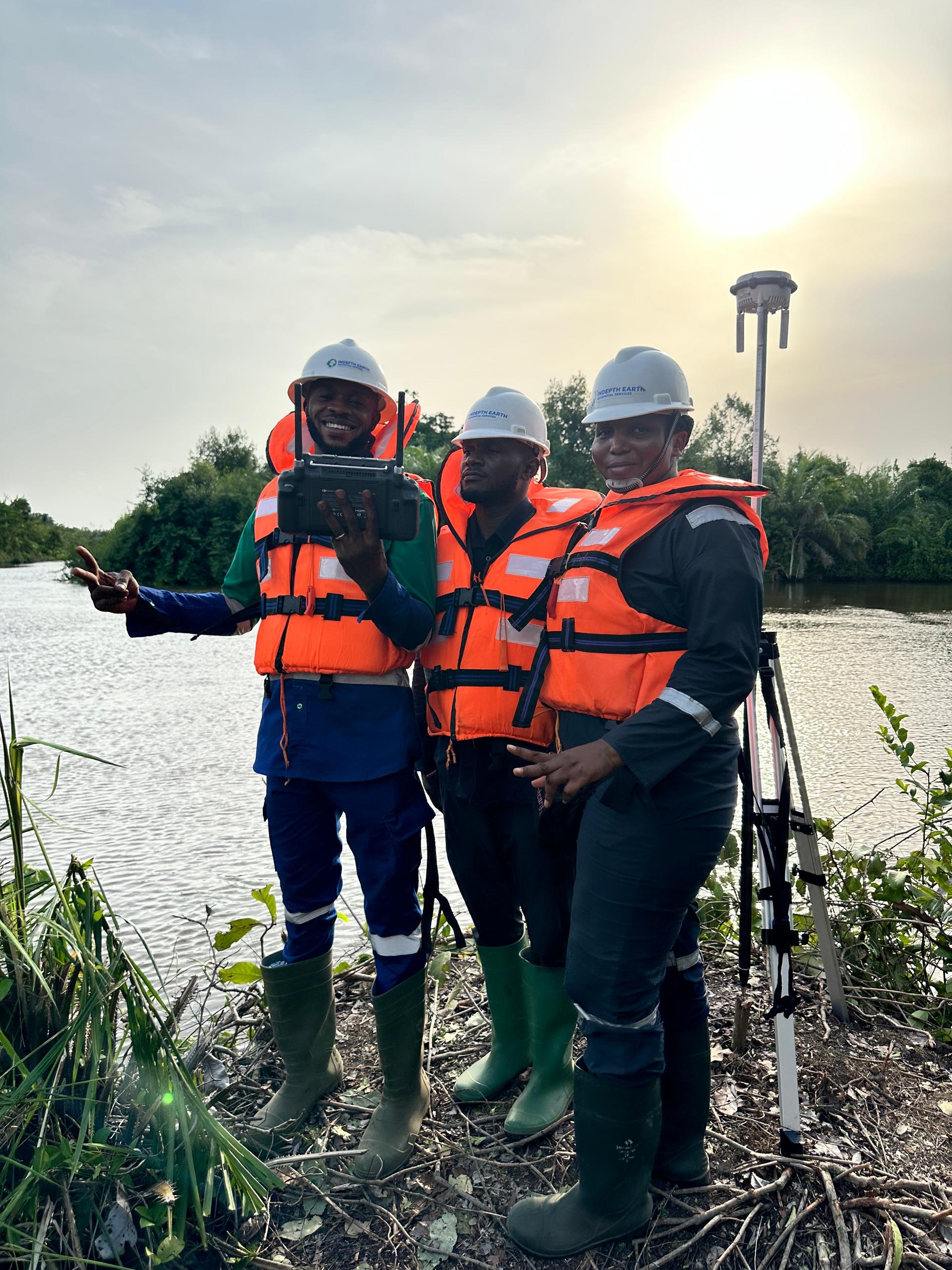 Aerial drone services in Nigeria by Indepth Earth Geospatial Services